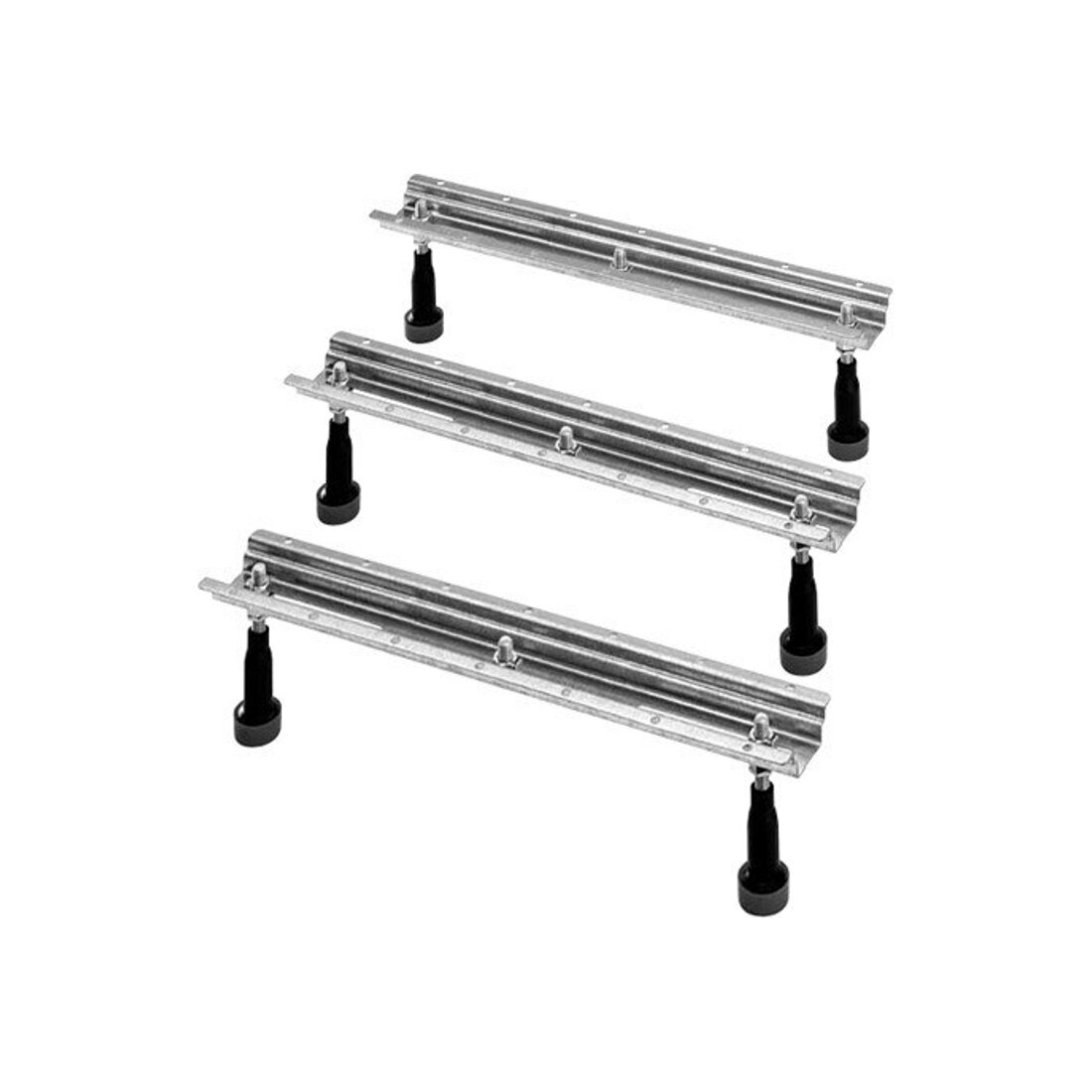 Duravit Fußgestell f BW/DW m Seit.l ab 150cm, 55x85cm, 3 St