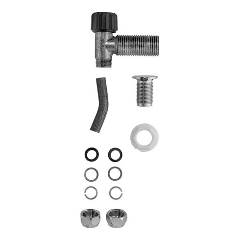 Duravit Garniture de remplacement DuraStyle chrome, raccordement central