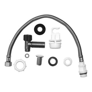 Duravit Garniture de rénovation DuraStyle chrome, raccordement central