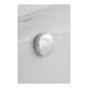 Duravit Garniture de vidage Quadroval Ø 5,2 cm, avec tuyau flexible, blanc-5