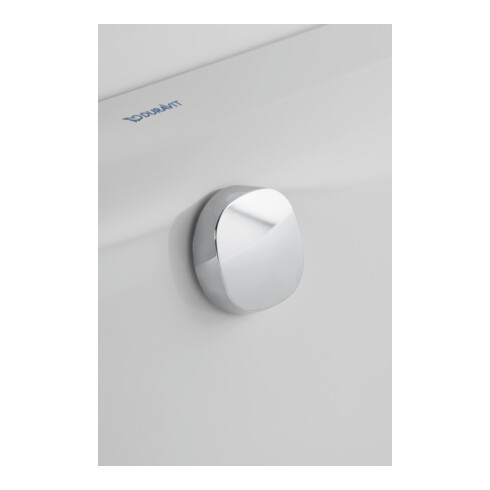 Duravit Garniture de vidage Quadroval Ø 5,2 cm, avec tuyau flexible, blanc