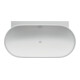 Duravit Garniture de vidage Quadroval à tirette 85 cm, Ø 5,2 cm, avec flexible, chromé