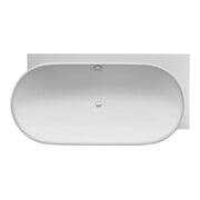 Duravit Garniture de vidage Quadroval à tirette 85 cm, Ø 5,2 cm, avec flexible, chromé-4