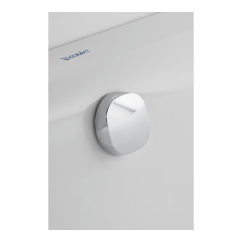 Duravit Garniture de vidage Quadroval d 5,2 cm, avec tuyau flexible, chrome