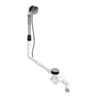 Duravit Garniture de vidage Quadroval d= 5,2 cm, chrome