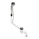 Duravit Garniture de vidage Quadroval d= 5,2 cm, chrome-1
