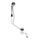 Duravit Garniture de vidage Quadroval, tirette au sol 65 cm, d=5,2 cm, chrome-1