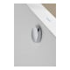 Duravit Garniture vidage/débordement Quadroval à tirette 65 cm, d 5,2 cm, avec tuyau flexible, chrome