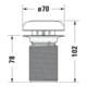 Duravit Geruchverschluss mit Key-Ring-5