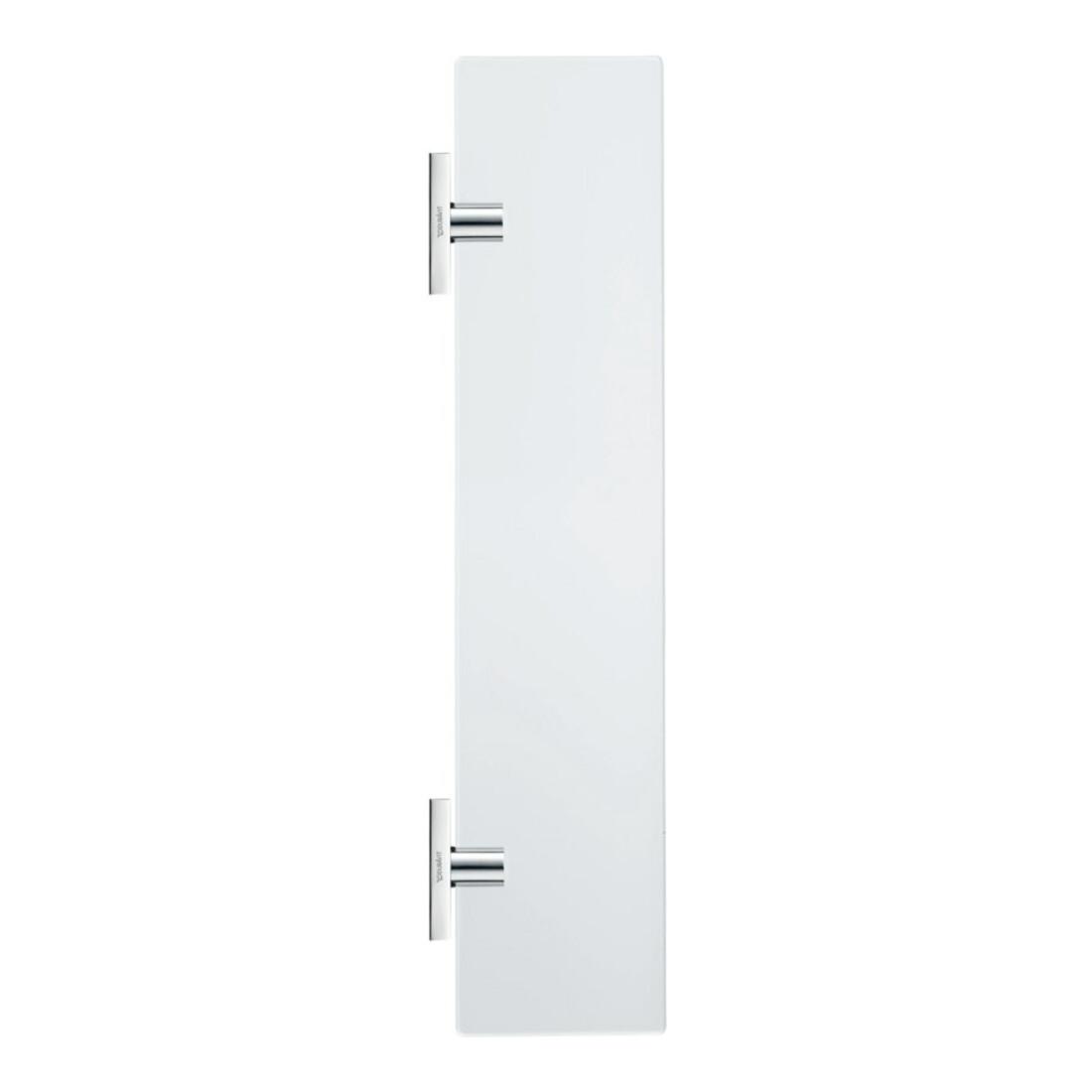 Duravit Glasablage Karree 60x11cm, Glas matt, Halter chrom