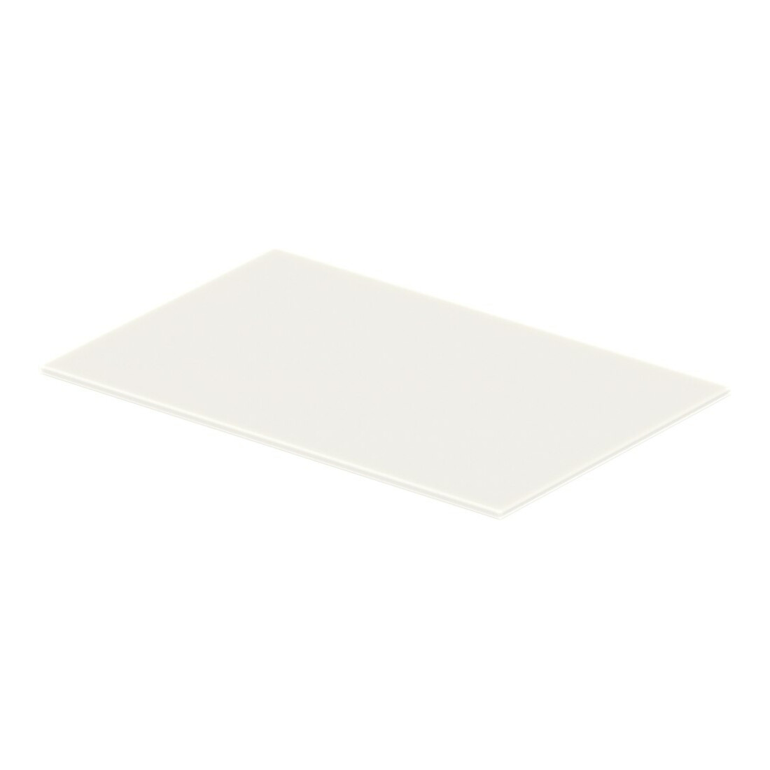 Duravit Glaseinleger DuraSquare 116,4x38cm, Sicherheitsglas, Weiß