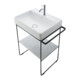 Duravit Glaseinleger DuraSquare 47x38cm, Sicherheitsglas, Cubic line-4