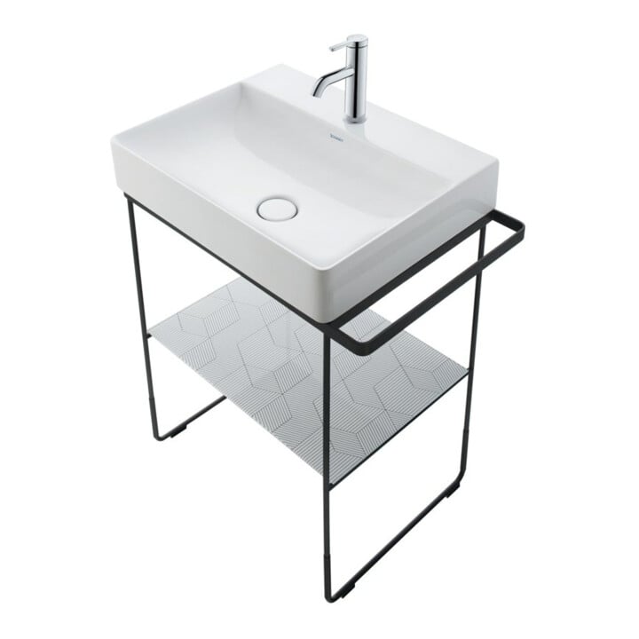 Duravit Glaseinleger DuraSquare 47x38cm, Sicherheitsglas, Cubic line