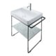 Duravit Glaseinleger DuraSquare 47x38cm, Sicherheitsglas, Cubic line