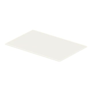 Duravit Glaseinleger DuraSquare 47x38cm, Sicherheitsglas, Weiß