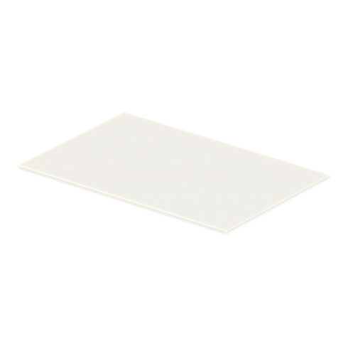 Duravit Glaseinleger DuraSquare 57x38cm, Sicherheitsglas, Weiß