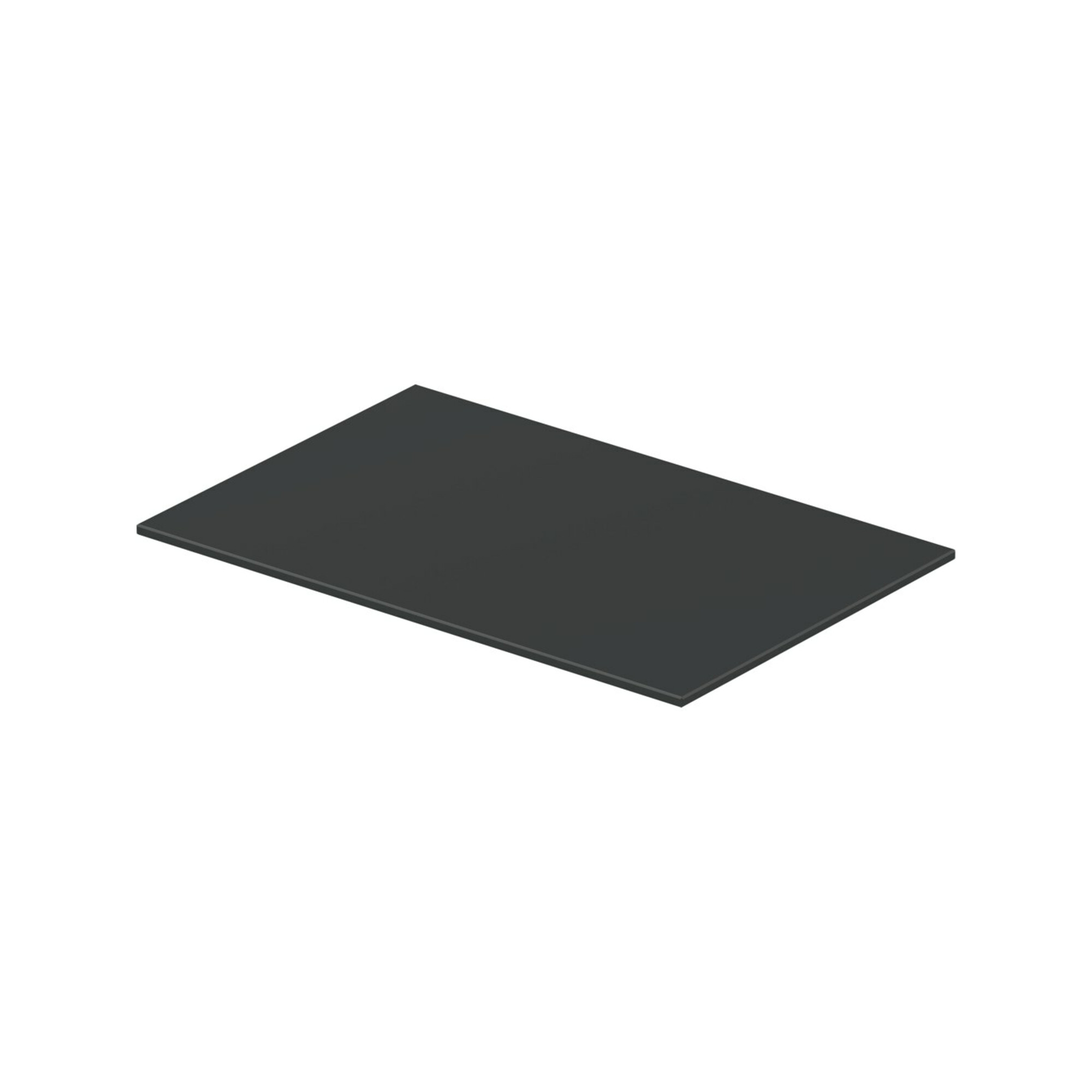 Duravit Glaseinleger DuraSquare 77x38cm, Sicherheitsglas, Flannel Grey