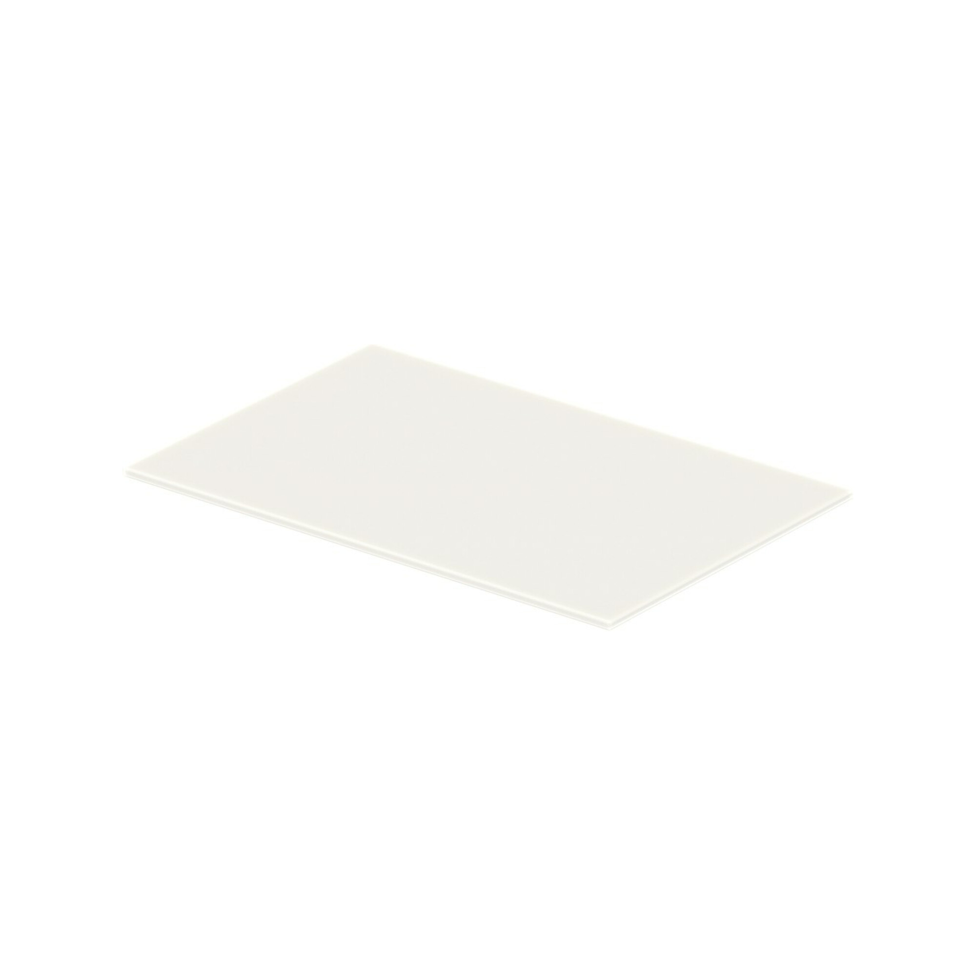 Duravit Glaseinleger DuraSquare 97x38cm, Sicherheitsglas, Weiß