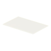 Duravit Glaseinleger DuraSquare 97x38cm, verre de sécurité, blanc