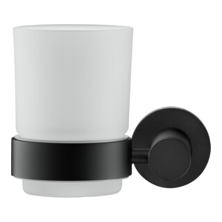 Duravit Glashalter D-Code 11,5x10,2cm, Gl. we. ma, Gl. li, sw matt