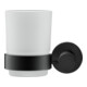 Duravit Glashalter D-Code 11,5x10,2cm, Gl. we. ma, Gl. li, sw matt-1