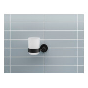 Duravit Glashalter D-Code 11,5x10,2cm, Gl. we. ma, Gl. li, sw matt-2