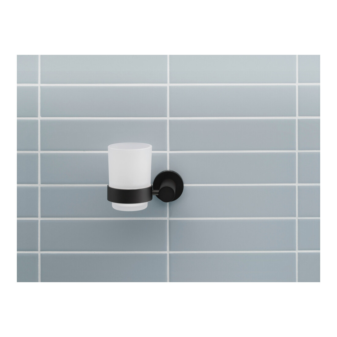 Duravit Glashalter D-Code 11,5x10,2cm, Gl. we. ma, Gl. li, sw matt