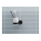 Duravit Glashalter D-Code 11,5x10,2cm, Gl. we. ma, Gl. li, sw matt