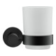 Duravit Glashalter D-Code 11,5x10,2cm, Gl. we. ma, Gl. re, sw matt-1