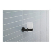 Duravit Glashalter D-Code 11,5x10,2cm, Gl. we. ma, Gl. re, sw matt-5