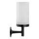 Duravit Glashalter Starck T 6,5x9,8cm, montage mural, verre blanc mat, noir mat-1