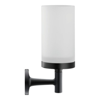 Duravit Glashalter Starck T 6,5x9,8cm, Wandmont., Gl. we m, sw matt