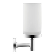 Duravit Glashalter Starck T 6,5x9,8cm, Wandmont., Gl. we matt, chrom