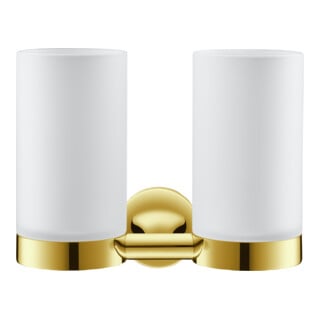 Duravit Glashalter Starck T dopp., Wandmont., Gl. we m, Gold poliert