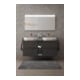 Duravit Glashalter Starck T double, mural, verre blanc mat, bronze brossé-5