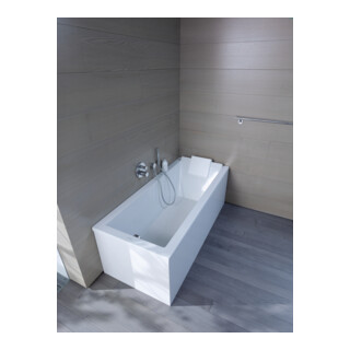 Duravit Habillage de baignoire Starck 169x74 cm, pour coin gauche, acrylique blanc
