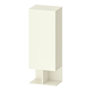 Duravit Halbhochschrank Balcoon 50x36x132cm, Tür li, Elfenb. strukt.