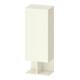 Duravit Halbhochschrank Balcoon 50x36x132cm, Tür li, Elfenb. strukt.-1