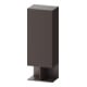 Duravit Halbhochschrank Balcoon 50x36x132cm, Tür re, braun strukturiert-1
