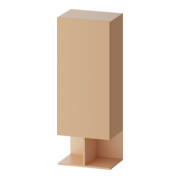 Duravit Halbhochschrank Balcoon 50x36x132cm, Tür re, Terra strukturiert