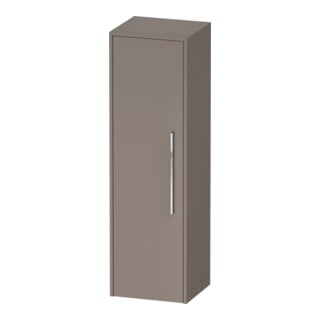 Duravit Halbhochschrank D-Code 40x132x36cm, 2 Böd., G chr, li, bas. ma