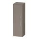 Duravit Halbhochschrank D-Code 40x132x36cm, 2 Böd., G chr, li, bas. ma-1