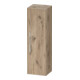 Duravit Halbhochschrank D-Code 40x132x36cm, 2 Böd., G chr, re, Ei Marm