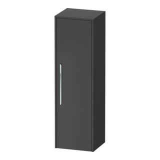 Duravit Halbhochschrank D-Code 40x132x36cm, 2 Böd., G chr, re, graph ma