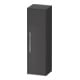 Duravit Halbhochschrank D-Code 40x132x36cm, 2 Böd., G chr, re, graph ma