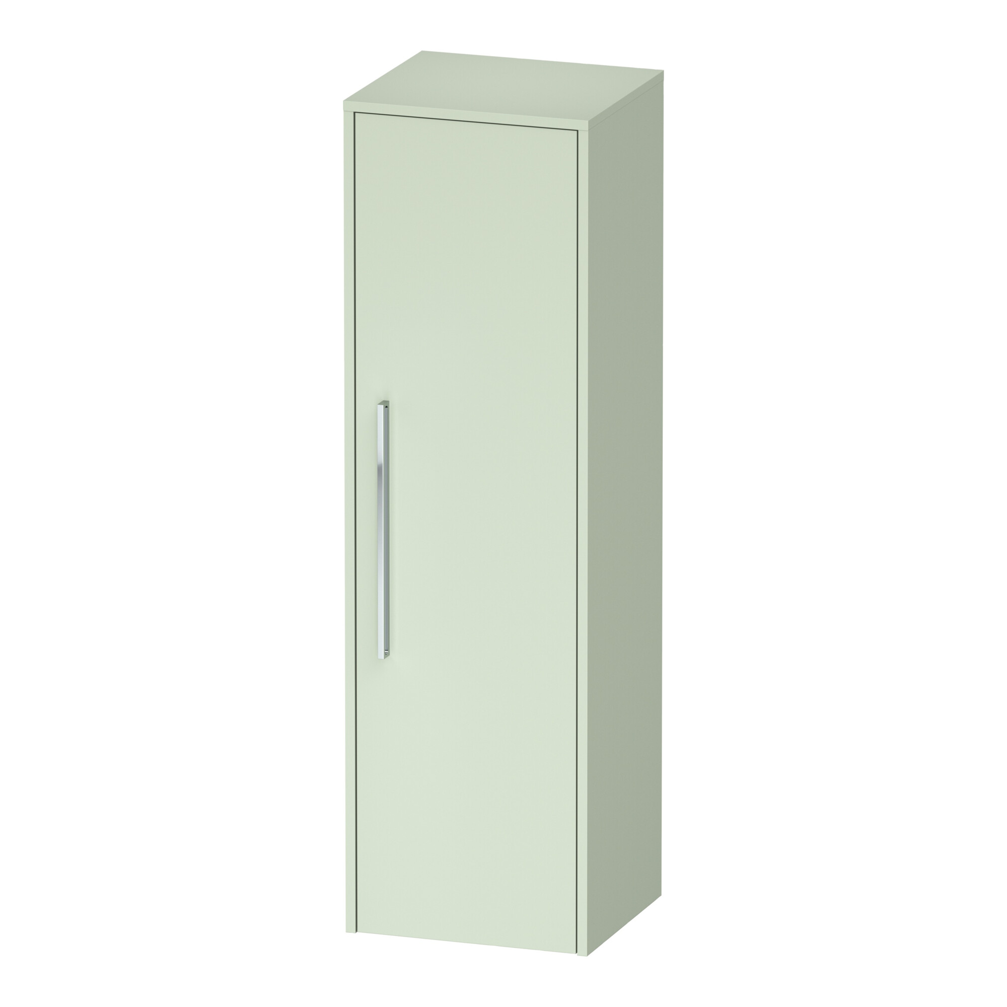 Duravit Halbhochschrank D-Code 40x132x36cm, 2 Böd., G chr, re, grün ma