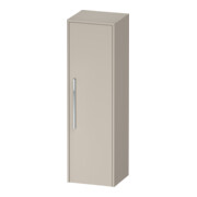 Duravit Halbhochschrank D-Code 40x132x36cm, 2 Böd., Gr. chr, re, Tau ma