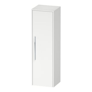 Duravit Halbhochschrank D-Code 40x132x36cm, 2 Böd., Gr. chr, re, we. ma