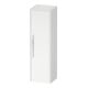 Duravit Halbhochschrank D-Code 40x132x36cm, 2 Böd., Gr. chr, re, we. ma-1