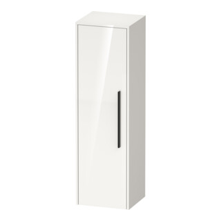 Duravit Halbhochschrank D-Code 40x132x36cm, 2 Böd., Gr. sw, li, we. hgl